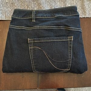 #096 Lane Bryant Mid Rise Boot Cut Denim Jeans (24)
